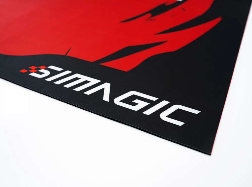 Simagic Logoed Carpet — коврик под кокпит