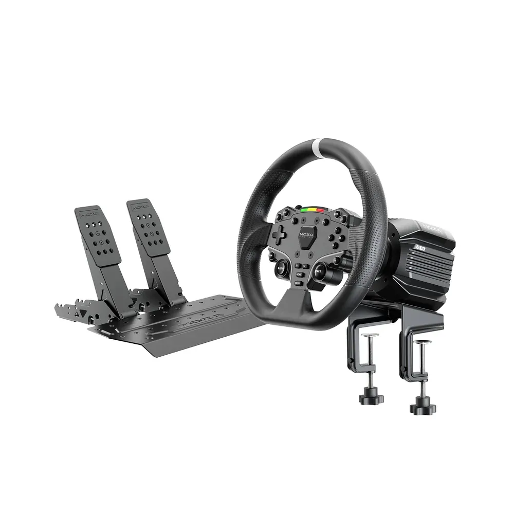 MOZA Racing R5 Pro база + руль + педали для симрейсинга